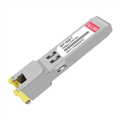 10GBASE RJ45 SFP móide Copar